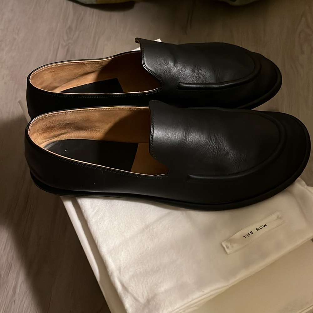 The Row Canal Loafers - Black, size 6 EU 36 - Picture 3 of 5